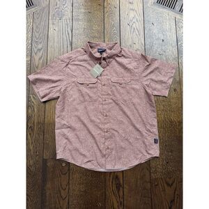 Patagonia Men's Self-Guided Hike Shirt Journeys Fertile Brown NWT Size Large